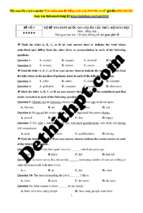 Bộ đề thi thpt quốc gia chuẩn cấu trúc bộ giáo môn tiếng anh   file word có lời giải chi tiết đề số  (3)
