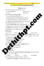 Bộ đề thi thpt quốc gia chuẩn cấu trúc bộ giáo môn sinh học   file word có lời giải chi tiết đề số (3)