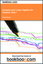 Analysis and linear algebra for finance_ part i