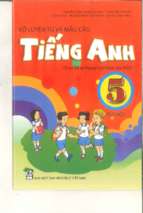 Vở luyện tử và mẫu câu tiếng anh lớp 5 tập 1 chương trình mới