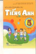Vở luyện tử và mẫu câu tiếng anh lớp 5 tập 2 chương trình mới