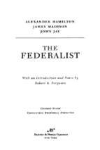 Alexander hamilton & james madison   federalist (barnes & noble cla_cs) (v5.0)