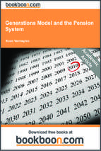 Generations model and the pension system
