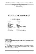 Skkn một số kinh nghiệm giáo dục đạo đức cho học sinh lớp 4 trường tiểu học dân hòa.