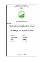 đánh giá khả năng sinh trưởng và phát triển của một số giống lan hồ điệp tại thái nguyên