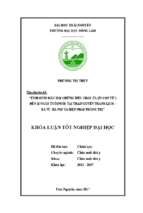 Tình hình mắc hội chứng tiêu chảy ở lợn con từ 1 đến 21 ngày tuổi nuôi tại trại nguyễn thanh lịch   ba vì   hà nội và biện pháp phòng trị