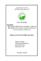 Thực hiện quy trình chăm sóc nuôi dưỡng và phòng trị bệnh cho lợn nái sinh sản tại trại ngô hồng gấm 2 tại huyện hiệp hòa   tỉnh bắc giang