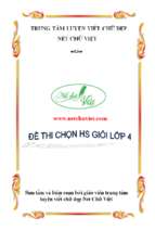 đề thi học sinh giỏi toán lớp 4