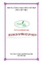 5. đề cương ôn tập tiếng việt lớp 4 học kì i