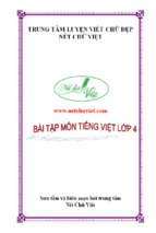 1. bài tập môn tiếng việt lớp 4