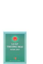 Luật thương mại năm 2005 (nxb tư pháp 2006)   nguyễn quốc anh, 195 trang