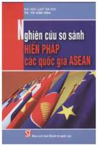 Nghiên cứu so sánh hiến pháp các quốc gia asean (nxb chính trị 2013)   tô văn hoà, 404 trang