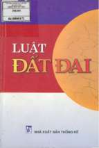 Luật đất đai (nxb thống kê 2005)   nhiều tác giả, 197 trang