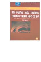 Thcn.giáo trình bồi dưỡng hiệu trưởng trường trung học cơ sở tập 1 (nxb hà nội 2005)   chu mạnh nguyên, 263 trang