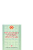 Pháp lệnh quảng cáo và các văn bản hướng dẫn thi hành (nxb chính trị 2004)   phạm minh thúy, 110 trang