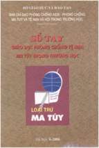 Sổ tay giáo dục phòng chống tệ nạn ma túy trong trường học (nxb hà nội 2006)   nhiều tác giả, 161 trang