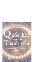 Quốc hội và các thành viên (nxb chính trị 2002)   roger h. davidson, 797 trang