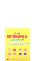 Luật giao thông đường bộ việt nam (nxb giao thông vận tải 2006)   nhiều tác giả, 174 trang