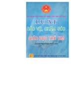 Luật bảo vệ, chăm sóc & giáo dục trẻ em (nxb tổng hợp 2004)   trịnh thị thanh hương, 37 trang