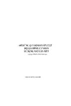 Những quy định pháp luật hộ gia đình, cá nhân sử dụng đất cần biết (nxb dân trí 2010)   trọng toàn, 128 trang