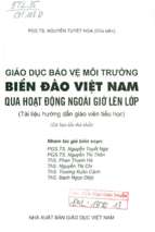 Giáo dục bảo vệ môi trường biển đảo việt nam qua hoạt động ngoài giờ lên lớp (nxb giáo dục 2013)   nguyễn tuyết nga, 155 trang