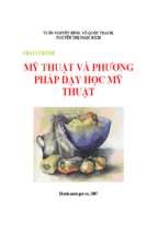 Giáo trình mỹ thuật và phương pháp dạy học mỹ thuật (nxb hà nội 2007)   tuấn nguyên bình, 208 trang