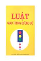 Luật giao thông đường bộ (nxb công an 2003)   nhiều tác giả, 294 trang