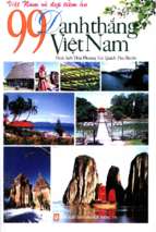 99 danh thắng việt nam (nxb văn hóa thông tin 2009)   minh an, 470 trang