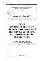 đtkh.xây dựng mô hình sơ chế bảo quản thanh long và chế biến thủy hải sản để nâng cao đời sống người dân bình thuận