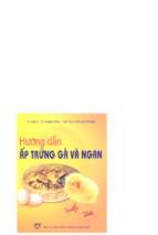 Hướng dẫn ấp trứng gà và ngan (nxb nông nghiệp 2004)   ts.bạch thị thanh dân, 34 trang