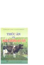 Thức ăn và nuôi dưỡng bò sữa   ts. phùng quốc quảng, 151 trang