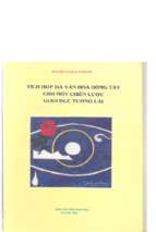 Tích hợp đa văn hóa đông tây cho một chiến lược giáo dục tương lai (nxb giáo dục 1995)   nguyễn hoàng phương, 853 trang