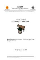 Tài liệu tập huấn kỹ thuật chăn nuôi   nguyễn bá mùi, 80 trang