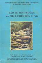 Bảo vệ môi trường và phát triển bền vững (nxb hà nội 1994)   nhiều tác giả, 236 trang