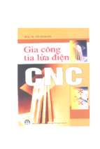 Gia công tia lửa điện cnc (nxb khoa học kỹ thuật 2005)   vũ hoài ân, 194 trang