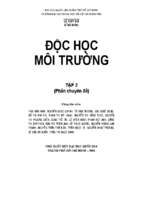 độc học môi trường tập 2 phần chuyên đề (nxb đại học quốc gia 2006)   lê huy bá, 1099 trang