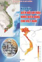 Kịch bản biến đổi khí hậu, nước biển dâng cho việt nam 2011   bộ tài nguyên, 117 trang