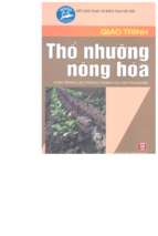 Thcn.giáo trình thổ nhưỡng nông hóa (nxb hà nội 2005)   ts. nguyễn như hà, 254 trang