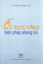 ốc bươu vàng biện pháp phòng trừ   đỗ tư