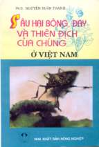 Sâu hại bông, đay và thiên địch của chúng ở việt nam   nguyễn xuân thành