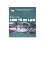 Giáo trình kinh tế du lịch (nxb lao động xã hội 2006)   nguyễn văn đính, 416 trang