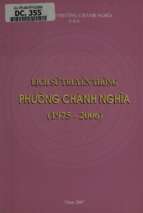 Lịch sử truyền thống phường chánh nghĩa 1975 2006 (nxb bình dương 2007)   nhiều tác giả, 264 trang
