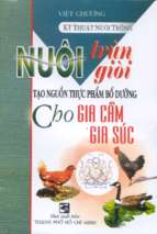 Kỹ thuật nuôi trồng trùn, giòi cho gia cầm gia súc   việt chương, 66 trang