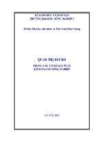 đhnn.quản trị rủi ro trong các cơ sở sản xuất kinh doanh nông nghiệp   bùi thị gia, 105 trang