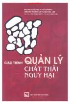 đhqg.giáo trình quản lý chất thải nguy hại (nxb xây dựng 2006)   gs.ts.lâm minh triết, 285 trang