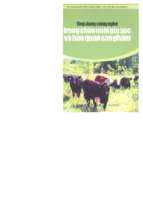 Tskn.ứng dụng công nghệ trong chăn nuôi gia súc và bảo quản sản phẩm   chu thị thơm, 139 trang