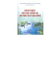 Unesco.cách thức cải tạo vườn và ao thả cá ở gia đình   ks.hà thị hiến, 68 trang