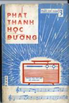 Phát thanh học đường (nxb bộ giáo dục 1966)  nhiều tác giả, 140 trang