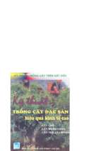 Kỹ thuật trồng cây đặc sản hiệu quả kinh tế cao (nxb lao động 2002)   nguyễn đình thiêm, 66 trang