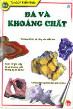 Tủ sách kiến thức đá và khoáng chất (nxb kim đồng 1999)   nhiều tác giả, 56 trang